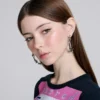 Barbed Wire Hoop Earrings