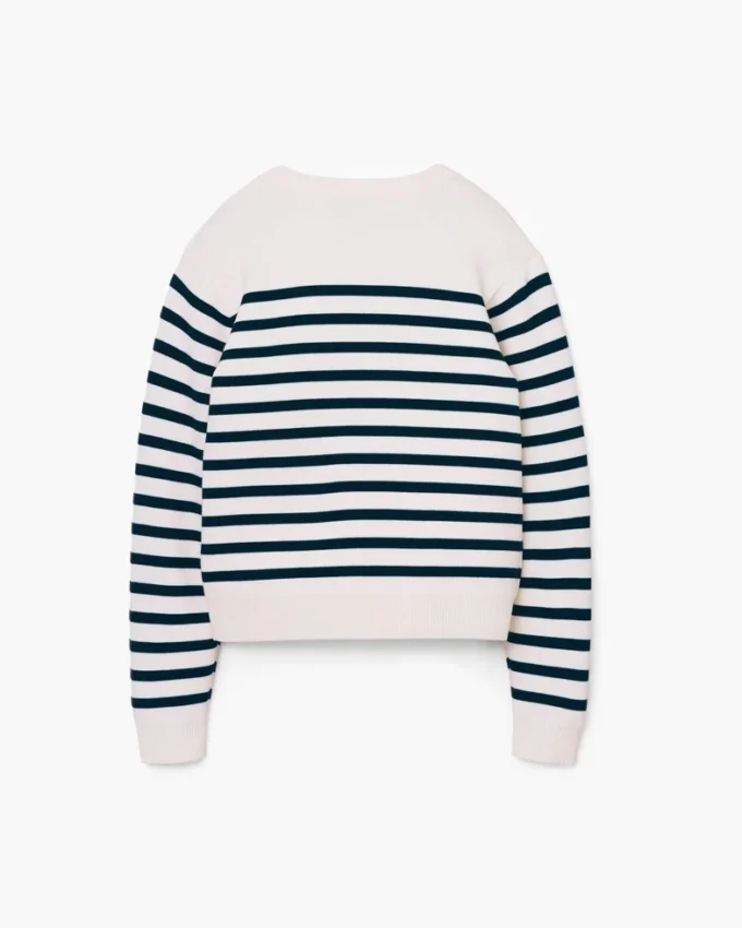 Breton Stripe Crewneck