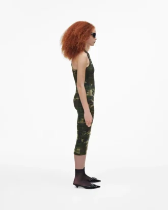 Camo Racer Rib Dress