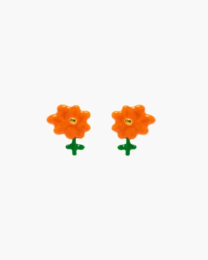 David Shrigley X Marc Jacobs Joy Flower Stud Earrings David Shrigley X Marc Jacobs Joy Flower Stud Earrings