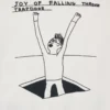David Shrigley X Marc Jacobs Joy Of Falling Zip Hoodie David Shrigley X Marc Jacobs Joy Of Falling Zip Hoodie