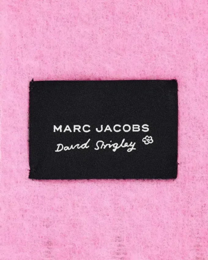 David Shrigley X Marc Jacobs Oh Rose Wool Scarf David Shrigley X Marc Jacobs Oh Rose Wool Scarf