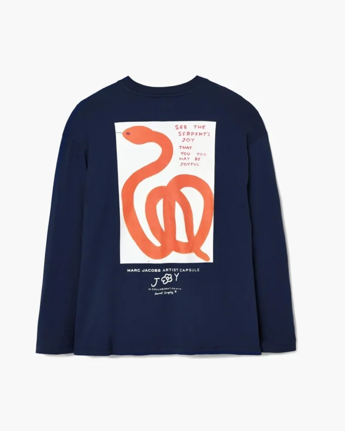 David Shrigley X Marc Jacobs Snake Longsleeve David Shrigley X Marc Jacobs Snake Longsleeve