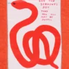 David Shrigley X Marc Jacobs Snake Wool Scarf David Shrigley X Marc Jacobs Snake Wool Scarf