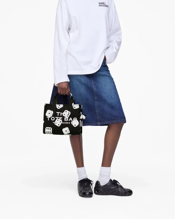 Derrick Adams X Marc Jacobs Canvas Small Tote Bag Derrick Adams X Marc Jacobs Canvas Small Tote Bag