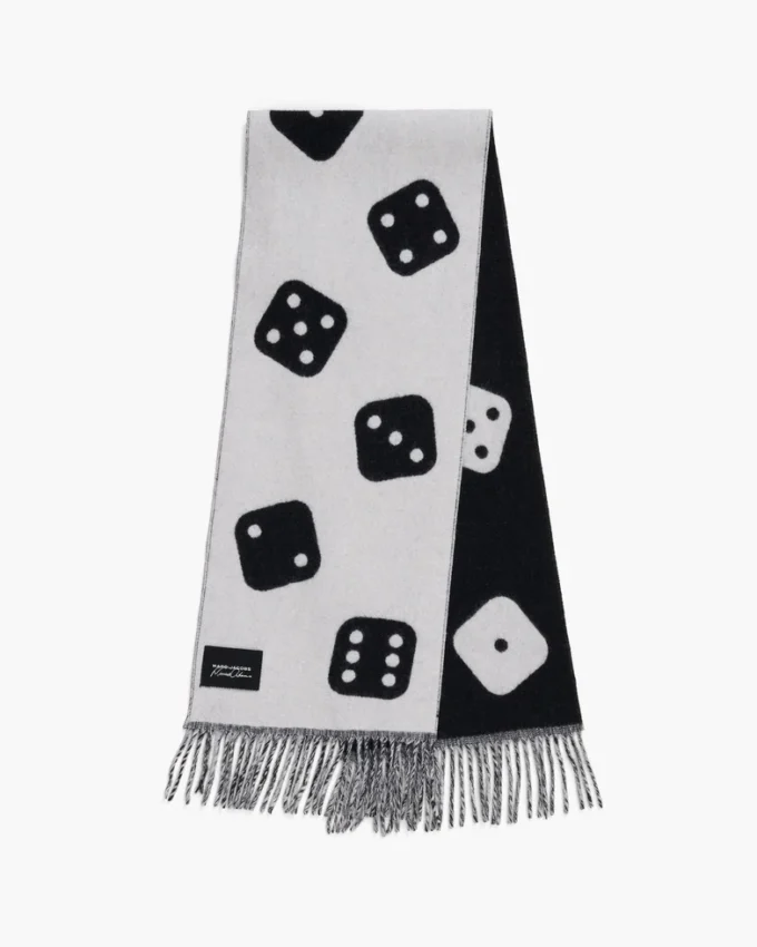 Derrick Adams X Marc Jacobs Dice Wool Scarf Derrick Adams X Marc Jacobs Dice Wool Scarf