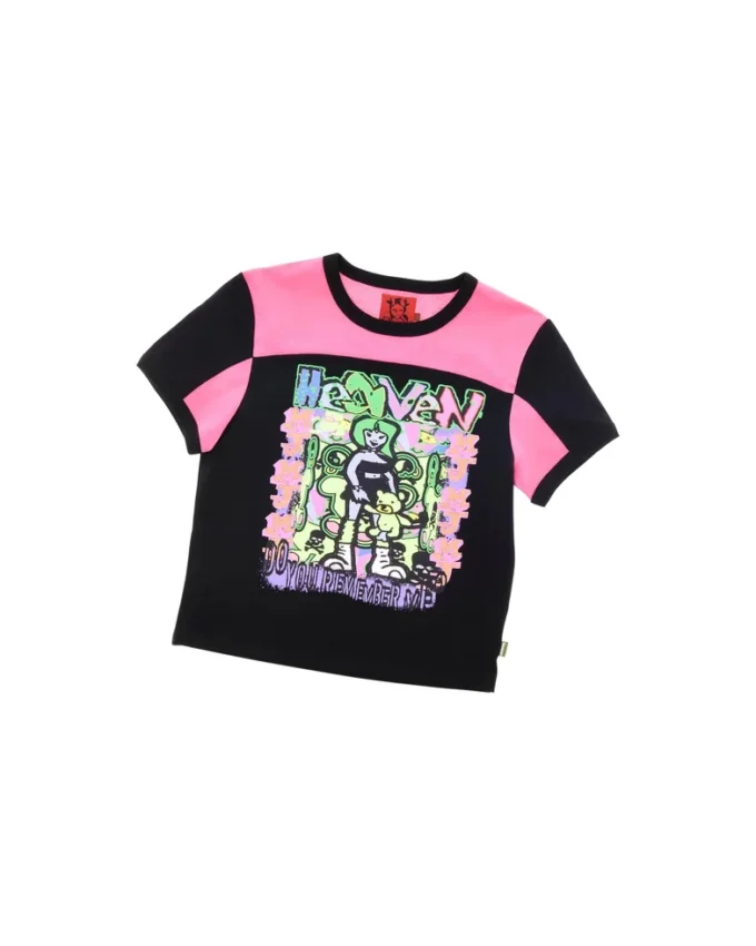 Do U Remember Panel Baby Tee Do U Remember Panel Baby Tee