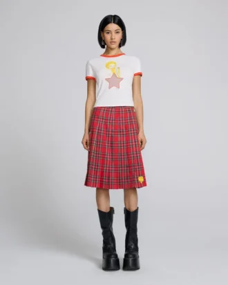 Eri Star Mesh Baby Tee
