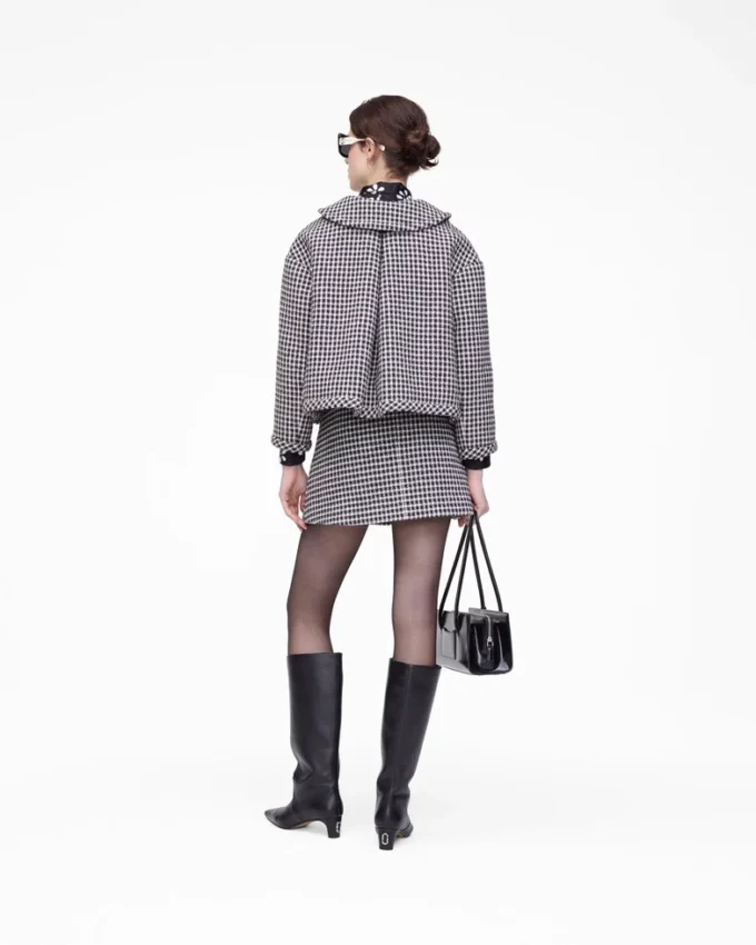 Gingham Tweed Jacket