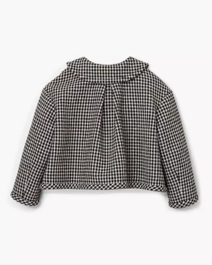 Gingham Tweed Jacket