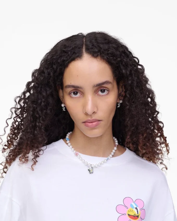 Hattie Stewart X Marc Jacobs Garden Pearl Station Necklace Hattie Stewart X Marc Jacobs Garden Pearl Station Necklace