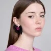 Heart Bow Earrings