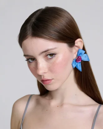 Heart Bow Earrings