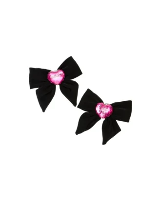 Heart Bow Earrings