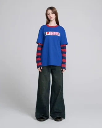 I <3 Heaven Layered Longsleeve