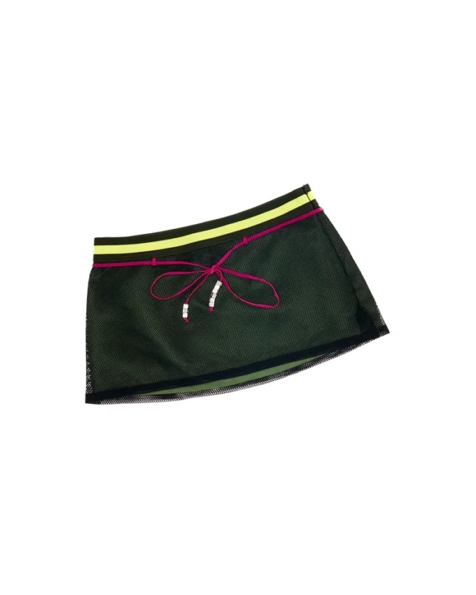 Ice Studios Mesh Layer Mini Skirt