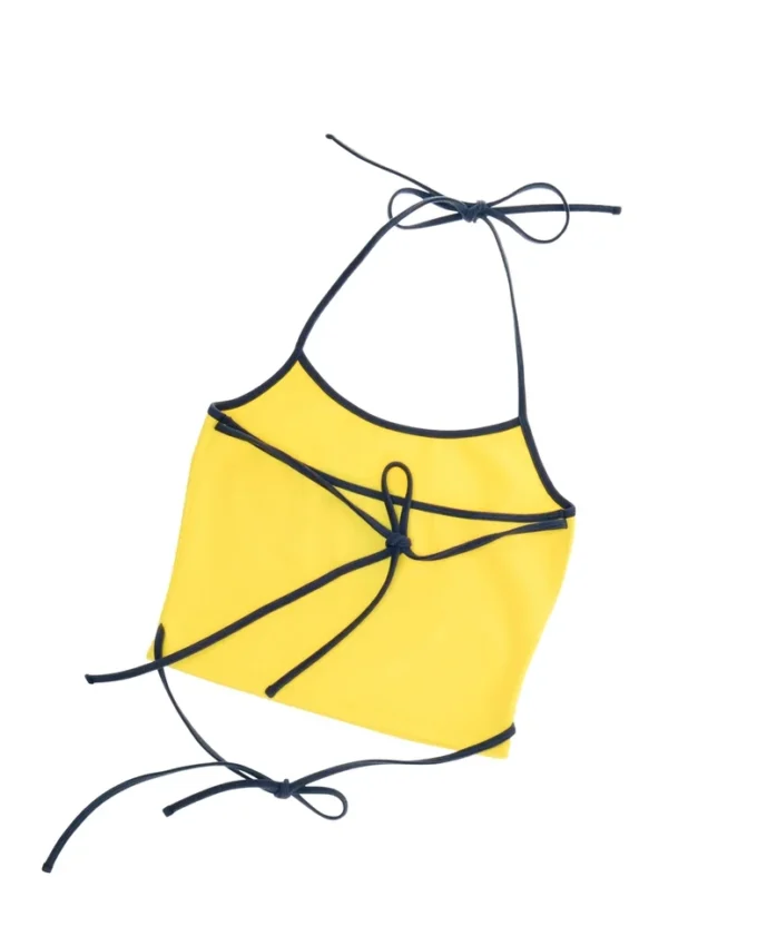 Ice Studios Triple Strap Halter Top