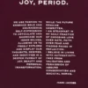 Joy. Slim Tee