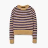 Joy Striped Crewneck