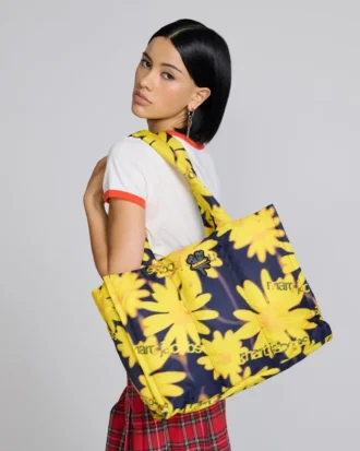 Laser Floral Tote