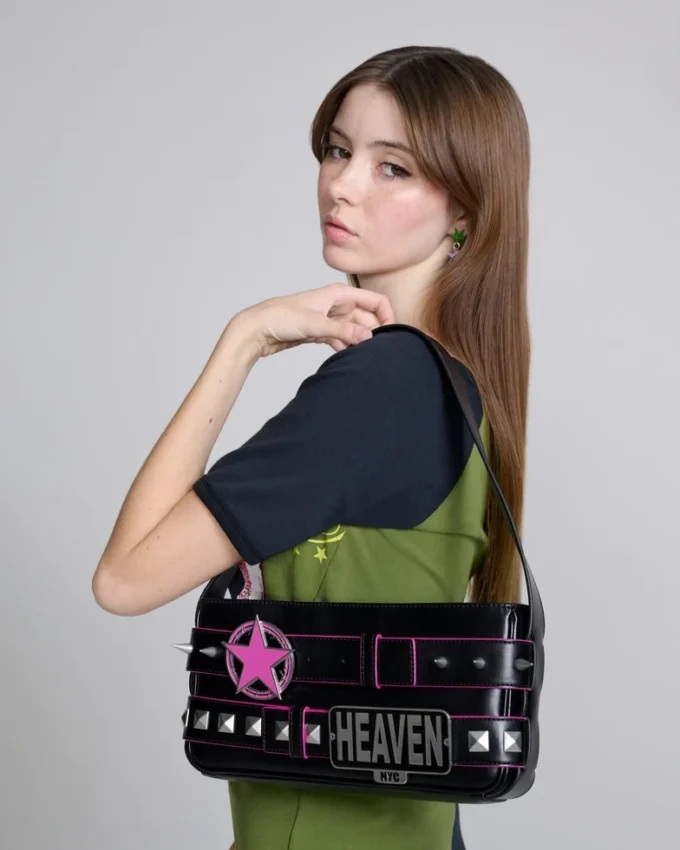 Leather Belt Shoulder Bag