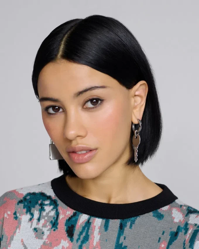 Lock And Key Earrings