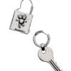 Lock And Key Earrings