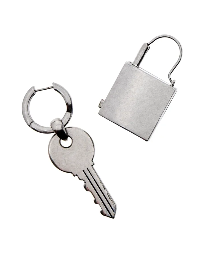 Lock And Key Earrings