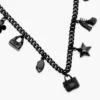 Mini Icon Pave Charm Necklace