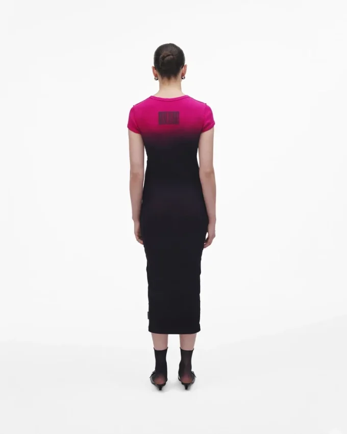 Ombré Spray Shrunken Tee Dress Ombré Spray Shrunken Tee Dress