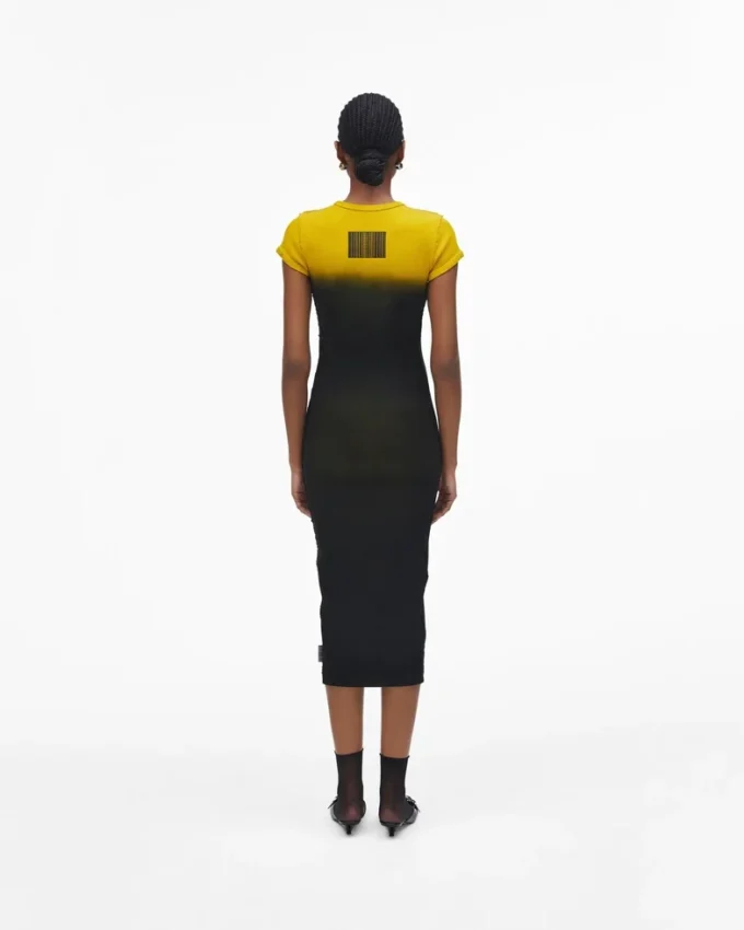Ombré Spray Shrunken Tee Dress Ombré Spray Shrunken Tee Dress