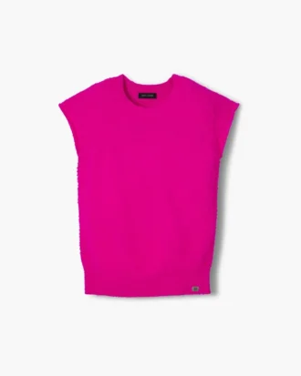 Pilled Cap Sleeve Vest