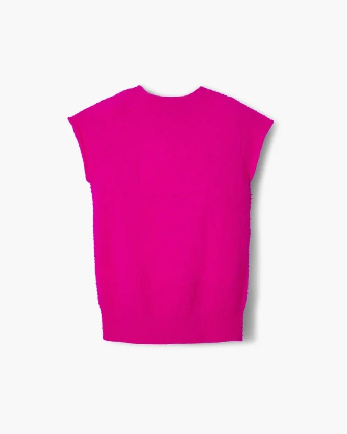 Pilled Cap Sleeve Vest Pilled Cap Sleeve Vest