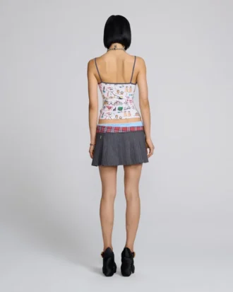 Pleated Boxer Skirt