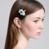 Puffy Flower Hairclip