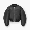 Puffy Leather Bomber Puffy Leather Bomber