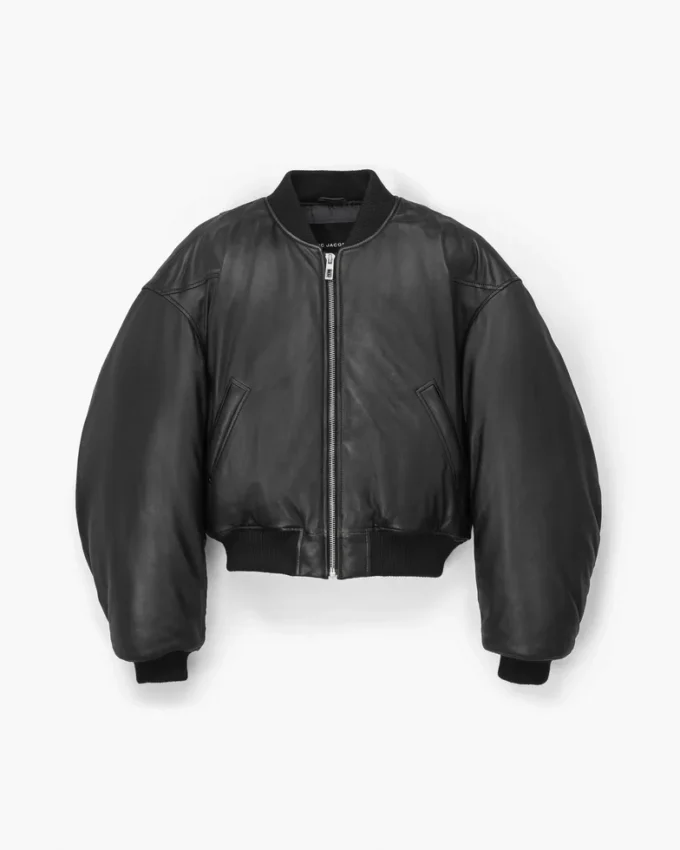 Puffy Leather Bomber Puffy Leather Bomber