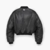 Puffy Leather Bomber Puffy Leather Bomber