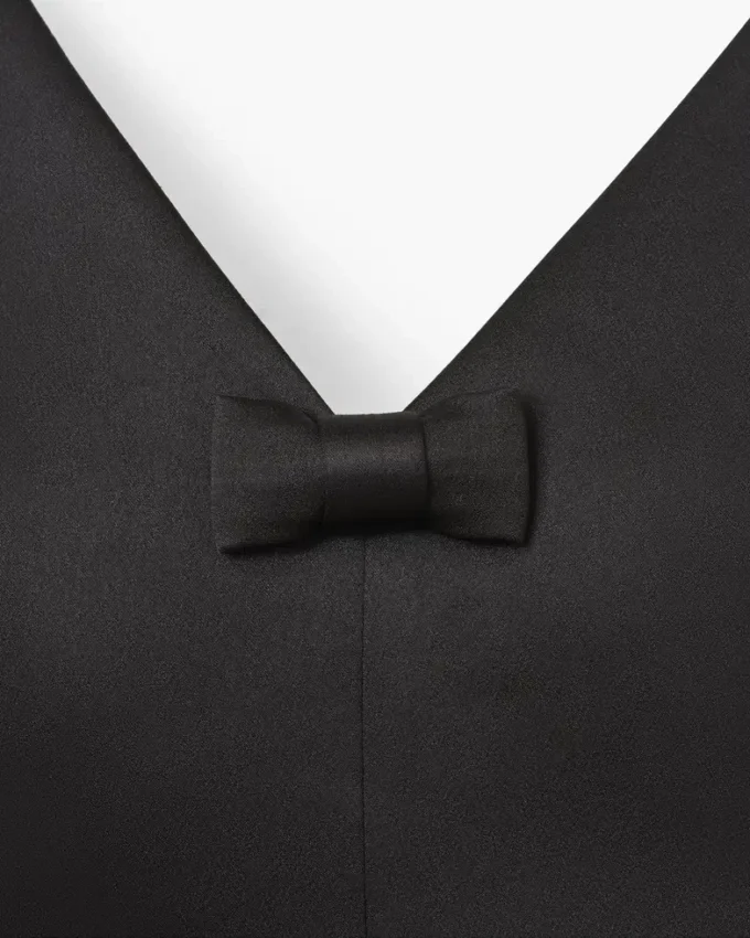 Satin Bow Dress