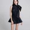 Sculpted Bow Dress