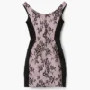 Sculpted Lace Shadow Dress