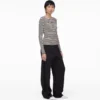Seamed Up Knit Crewneck