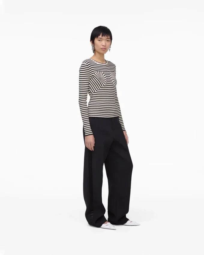 Seamed Up Knit Crewneck