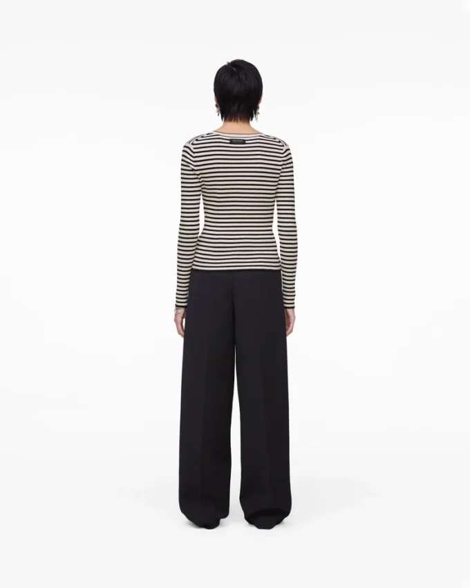 Seamed Up Knit Crewneck