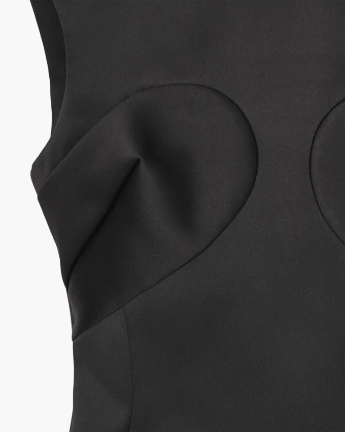 Seamed Up Satin Dress Seamed Up Satin Dress