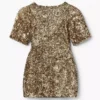 Sequin V-Neck Knit Dress Sequin V-Neck Knit Dress