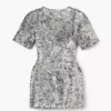 Sequin V-Neck Knit Dress Sequin V-Neck Knit Dress