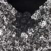 Sequin V-Neck Knit Dress Sequin V-Neck Knit Dress