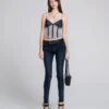 Sport Mesh Corset Tank