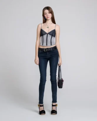 Sport Mesh Corset Tank